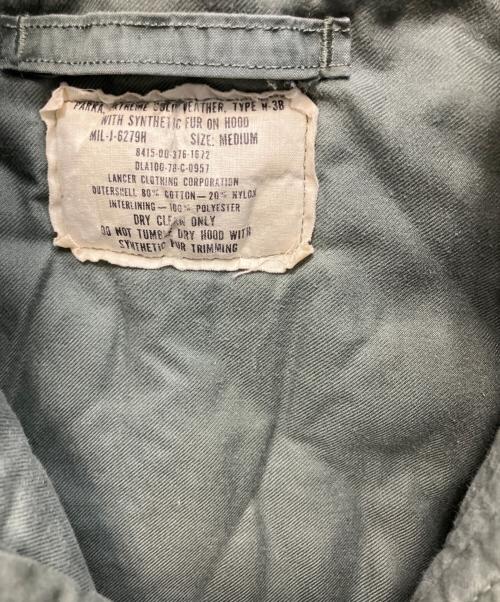 ミリタリー（ミリタリー）ミリタリー (ミリタリー) PARKA, EXTREME COLD WEATHER 70sN-3Bタイプコート カーキ サイズ:Mの古着・服飾アイテム