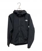 THE NORTH FACEザ ノース フェイス）の古着「マウンテンソフトシェルフーディ」｜ブラック