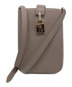 FURLAフルラ）の古着「ショルダーバッグ」｜スタッコグレー