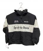 ONE OK ROCKワンオクロック）の古着「2019-2020 Eye of the Storm ハーフジップパーカー」｜ブラック