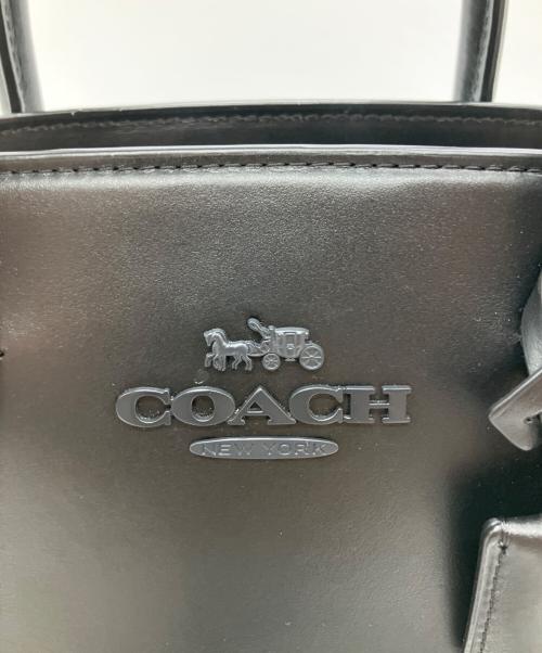 COACH（コーチ）COACH (コーチ) アンドレア キャリーオール 2WAYバッグ ブラックの古着・服飾アイテム