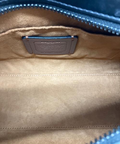 COACH（コーチ）COACH (コーチ) アンドレア キャリーオール 2WAYバッグ ブラックの古着・服飾アイテム