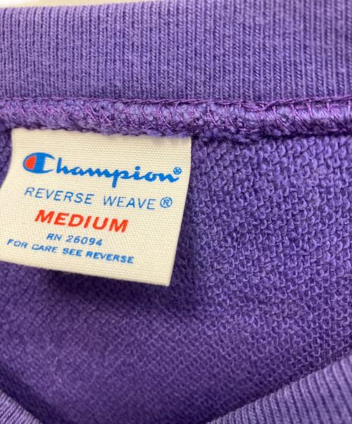 Champion（チャンピオン）Champion (チャンピオン) reverse weave スウェット パープル サイズ:Mの古着・服飾アイテム