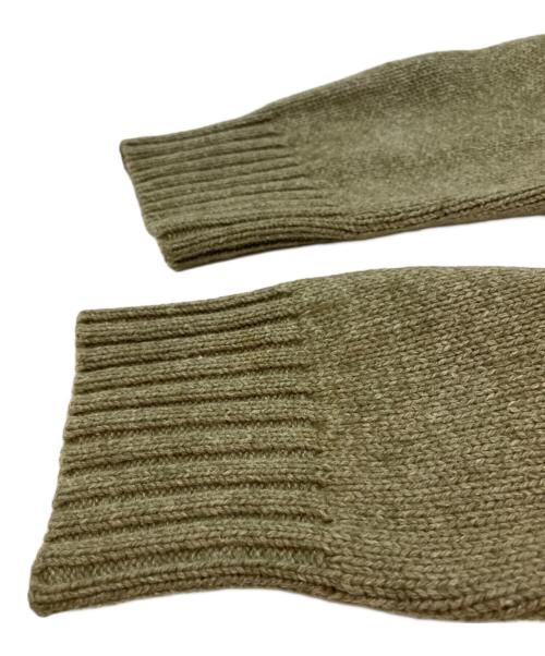 POLO RALPH LAUREN（ポロ・ラルフローレン）POLO RALPH LAUREN (ポロ・ラルフローレン) 鴨柄 ニット カーキ サイズ:Lの古着・服飾アイテム