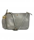 TORY BURCHトリーバーチ）の古着「ショルダーバッグ」｜シルバー
