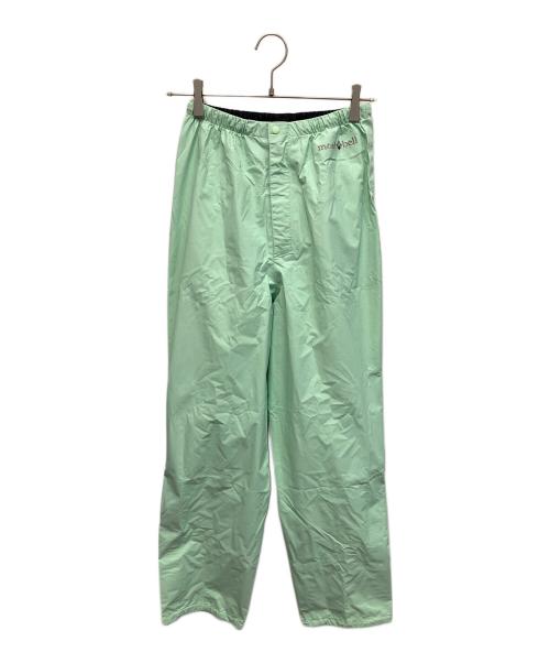 mont-bell（モンベル）mont-bell (モンベル) ゴアテックス レインダンサーパンツ ミントグリーン サイズ:MLの古着・服飾アイテム