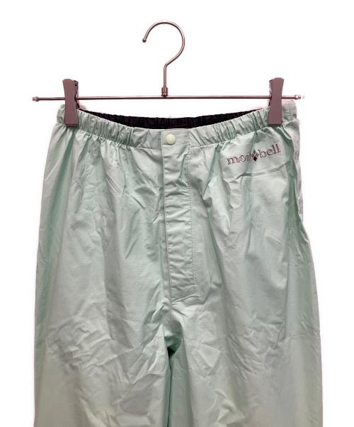 mont-bell（モンベル）mont-bell (モンベル) ゴアテックス レインダンサーパンツ ミントグリーン サイズ:MLの古着・服飾アイテム