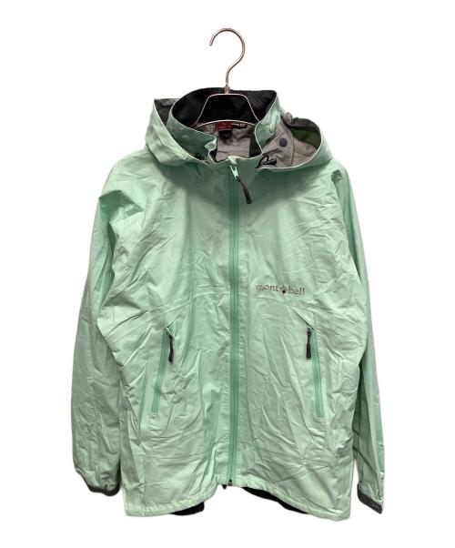 mont-bell（モンベル）mont-bell (モンベル) ゴアテックス レインダンサージャケット ミントグリーン サイズ:Lの古着・服飾アイテム