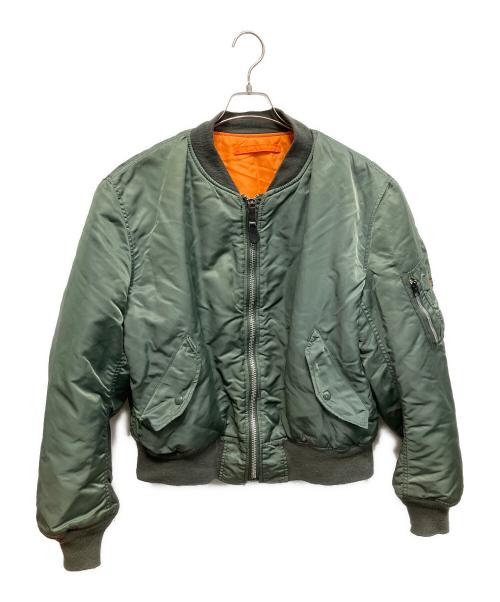 ALPHA（アルファ）ALPHA (アルファ) MA-1ジャケット カーキ サイズ:XLの古着・服飾アイテム