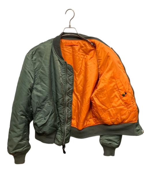 ALPHA（アルファ）ALPHA (アルファ) MA-1ジャケット カーキ サイズ:XLの古着・服飾アイテム