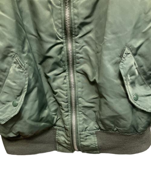 ALPHA（アルファ）ALPHA (アルファ) MA-1ジャケット カーキ サイズ:XLの古着・服飾アイテム