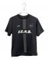 F.C.R.B.（エフシーレアルブリストル）の古着「SOPH．ソフ PRE MATCH T-Shirt 半袖カットソー」｜ブラック