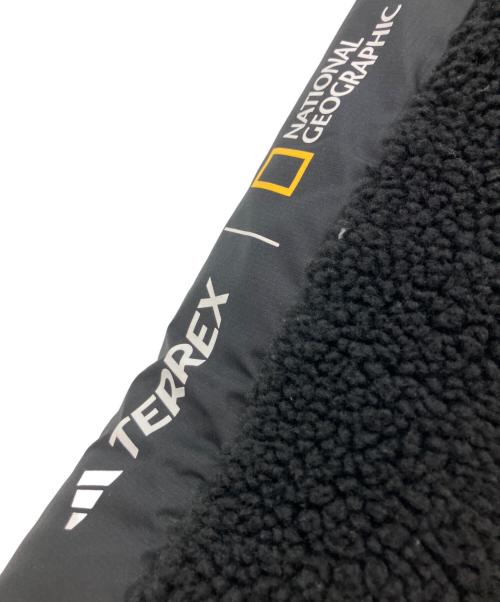 adidas（アディダス）adidas (アディダス) TERREX NAT.GEO シェルパジャケット ボアジャケット ブラック サイズ:Mの古着・服飾アイテム