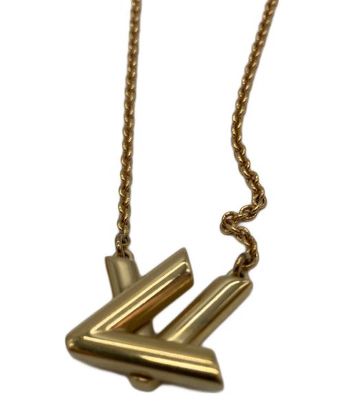 LOUIS VUITTON（ルイ ヴィトン）LOUIS VUITTON (ルイ ヴィトン) LVツイスト ネックレス ゴールドの古着・服飾アイテム