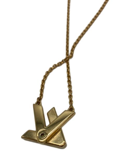 LOUIS VUITTON（ルイ ヴィトン）LOUIS VUITTON (ルイ ヴィトン) LVツイスト ネックレス ゴールドの古着・服飾アイテム