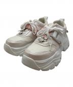 OLIVE des OLIVE×HELLO KITTYオリーブデオリーブ×ハローキティ）の古着「エンゼルキティ スニーカー」｜ホワイト×ピンク