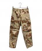 US ARMYユーエスアーミー）の古着「80s 86年製 デザートカモショートカーゴパンツ」｜ベージュ