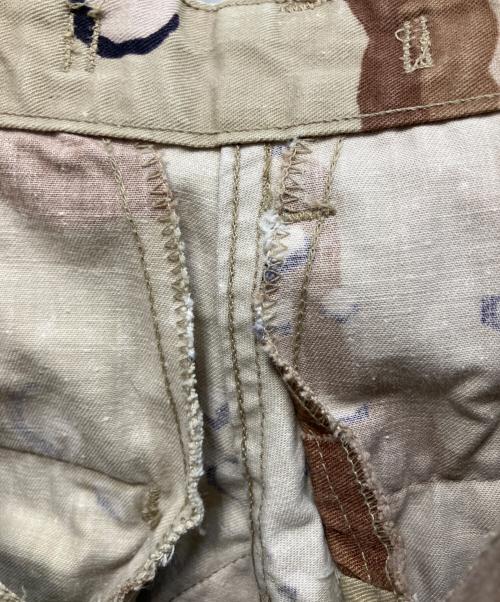 US ARMY（ユーエスアーミー）US ARMY (ユーエスアーミー) 80s 86年製 デザートカモショートカーゴパンツ ベージュ サイズ:XSの古着・服飾アイテム