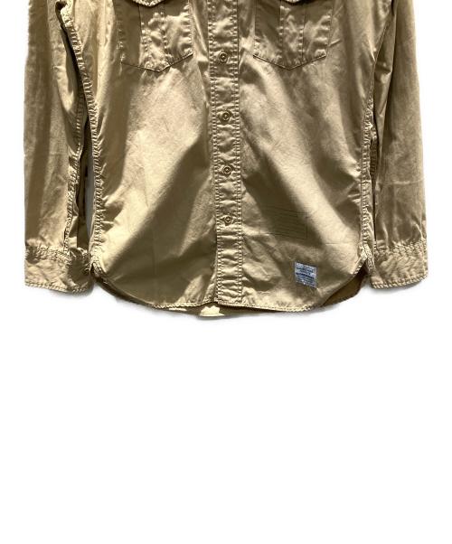 NEIGHBORHOOD（ネイバーフッド）NEIGHBORHOOD (ネイバーフッド) ミリタリー 長袖シャツ ベージュ サイズ:Sの古着・服飾アイテム
