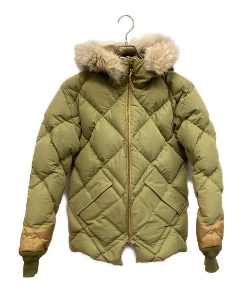 WAREHOUSE（ウエアハウス）WAREHOUSE (ウエアハウス) ALASKAN DOWN COAT 1930’ｓ @ アラスカンダウンコート カーキ サイズ:Sの古着・服飾アイテム