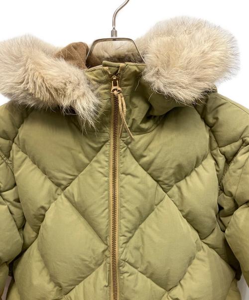 WAREHOUSE（ウエアハウス）WAREHOUSE (ウエアハウス) ALASKAN DOWN COAT 1930’ｓ @ アラスカンダウンコート カーキ サイズ:Sの古着・服飾アイテム