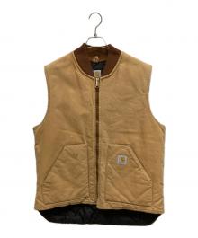 CarHartt（カーハート）の古着「ダックベスト」｜ベージュ