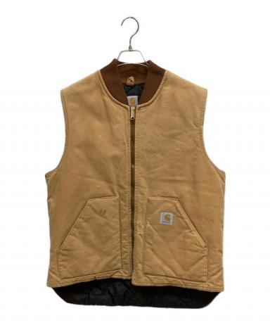 中古・古着通販】CarHartt (カーハート) ダックベスト ベージュ サイズ