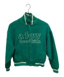 A FEW GOOD KIDS（アフューグッドキッズ）の古着「スタジャン」｜グリーン