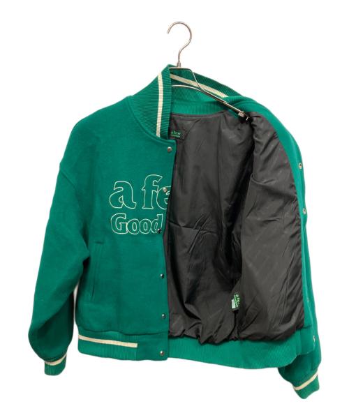 A FEW GOOD KIDS（アフューグッドキッズ）A FEW GOOD KIDS (アフューグッドキッズ) スタジャン グリーン サイズ:Mの古着・服飾アイテム