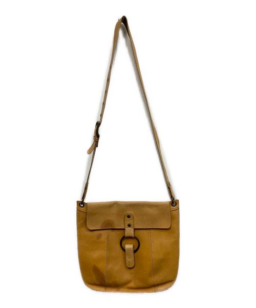 GAP（ギャップ）GAP (ギャップ) 00sレザーショルダーバッグ ブラウンの古着・服飾アイテム
