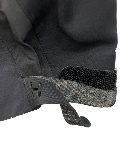 HAGLOFS（ホグロフス）HAGLOFS (ホグロフス) ゴアテックス マウンテンパーカー ブラック サイズ:Mの古着・服飾アイテム