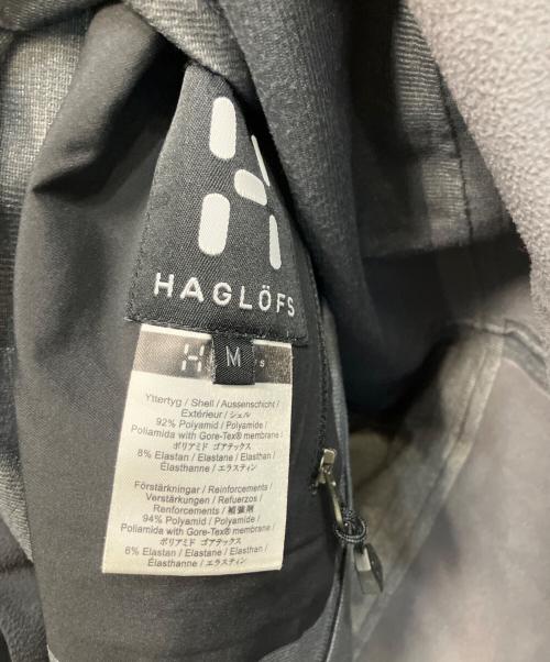 HAGLOFS（ホグロフス）HAGLOFS (ホグロフス) ゴアテックス マウンテンパーカー ブラック サイズ:Mの古着・服飾アイテム