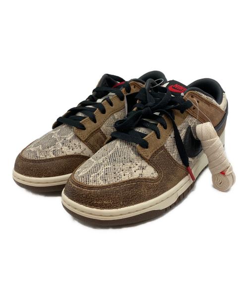 NIKE（ナイキ）NIKE (ナイキ) Dunk Low PRM ダンク ロー プレミアム ローカットスニーカー ブラウン サイズ:25.5㎝の古着・服飾アイテム