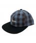 SUPREME（シュプリーム）の古着「Script Logo 6-Panel Cap キャップ」｜Blue Plaid