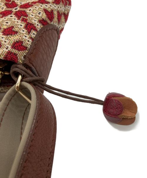 IBIZA（イビザ）IBIZA (イビザ) ショルダーバッグ ブラウンの古着・服飾アイテム