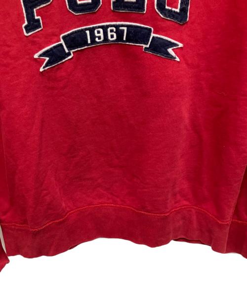 POLO RALPH LAUREN（ポロ・ラルフローレン）POLO RALPH LAUREN (ポロ・ラルフローレン) スウェット レッド サイズ:XXLの古着・服飾アイテム