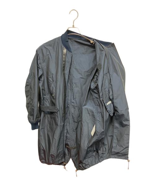 JOHN LAWRENCE SULLIVAN（ジョン ローレンス サリバン）JOHN LAWRENCE SULLIVAN (ジョン ローレンス サリバン) MA-1ロングコート ネイビー サイズ:Freeの古着・服飾アイテム