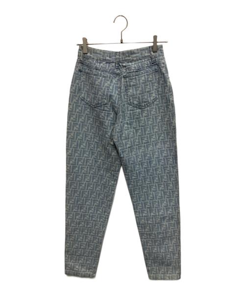 FENDI（フェンディ）FENDI (フェンディ) ズッカ デニムパンツ ブルー サイズ:W28の古着・服飾アイテム