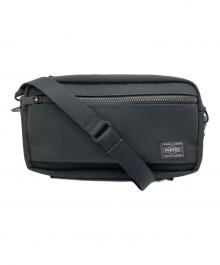 PORTER×BEAUTY&YOUTH（ポーター×ビューティーアンドユース）の古着「シティショルダーバッグ」｜ブラック