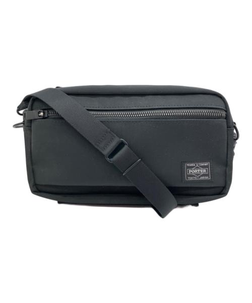 PORTER（ポーター）PORTER (ポーター) BEAUTY&YOUTH (ビューティーアンドユース) シティショルダーバッグ ブラックの古着・服飾アイテム
