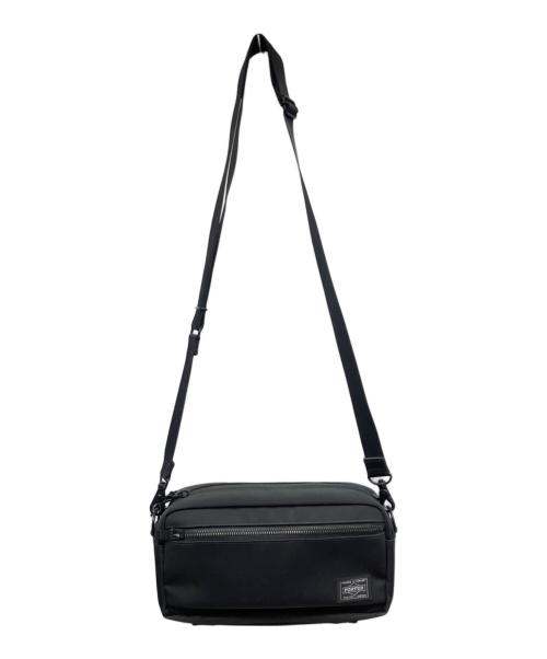 PORTER（ポーター）PORTER (ポーター) BEAUTY&YOUTH (ビューティーアンドユース) シティショルダーバッグ ブラックの古着・服飾アイテム