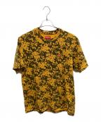 SUPREMEシュプリーム）の古着「総柄 半袖カットソー」｜イエロー×ブラック