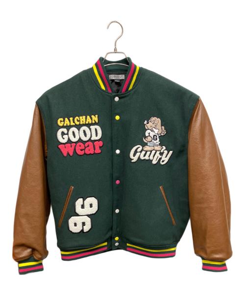 GALFY（ガルフィー）GALFY (ガルフィー) 2代目わんわん大学ジャケット グリーン サイズ:Lの古着・服飾アイテム