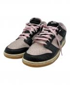 NIKEナイキ）の古着「ダンク LOW レトロ ローカットスニーカー」｜ピンク×ブラック