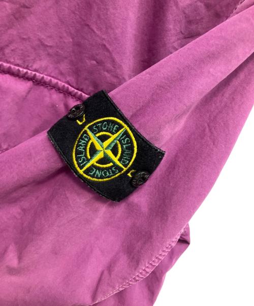 STONE ISLAND（ストーンアイランド）STONE ISLAND (ストーンアイランド) シャツジャケット パープル サイズ:Mの古着・服飾アイテム