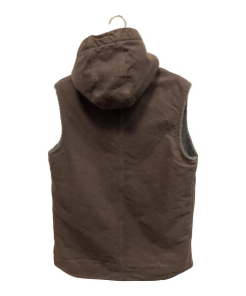 CarHartt（カーハート）CarHartt (カーハート) ダックベスト ブラウン サイズ:Mの古着・服飾アイテム