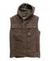 CarHartt（カーハート）の古着「ダックベスト」｜ブラウン