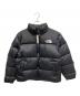 THE NORTH FACE（ザ ノース フェイス）の古着「ヌプシ ダウンジャケット」｜ブラック