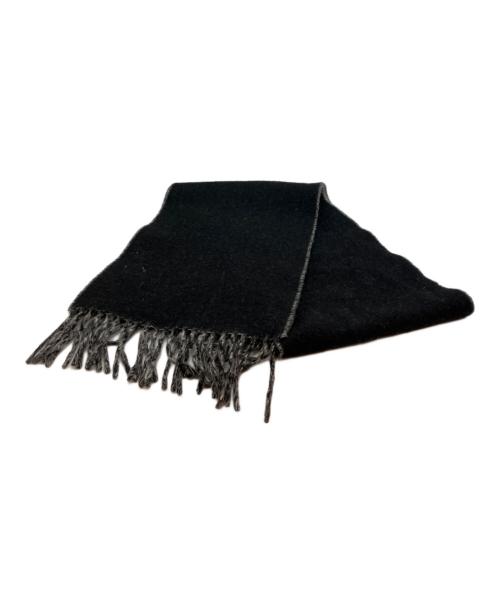 Vivienne Westwood（ヴィヴィアンウエストウッド）Vivienne Westwood (ヴィヴィアンウエストウッド) ウールマフラー ブラックの古着・服飾アイテム