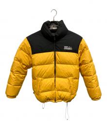 FIRST DOWN（ファーストダウン）の古着「リバーシブルダウンジャケット」｜ブラック×イエロー